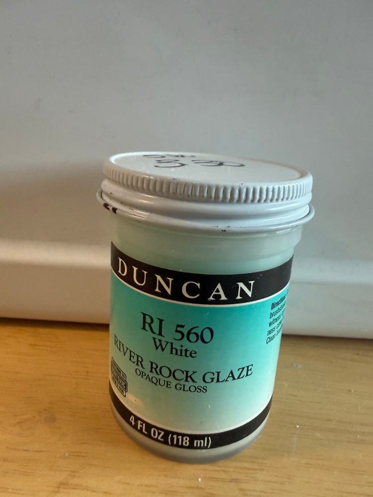Duncan Opaque River Rock Glaze RI 560 White