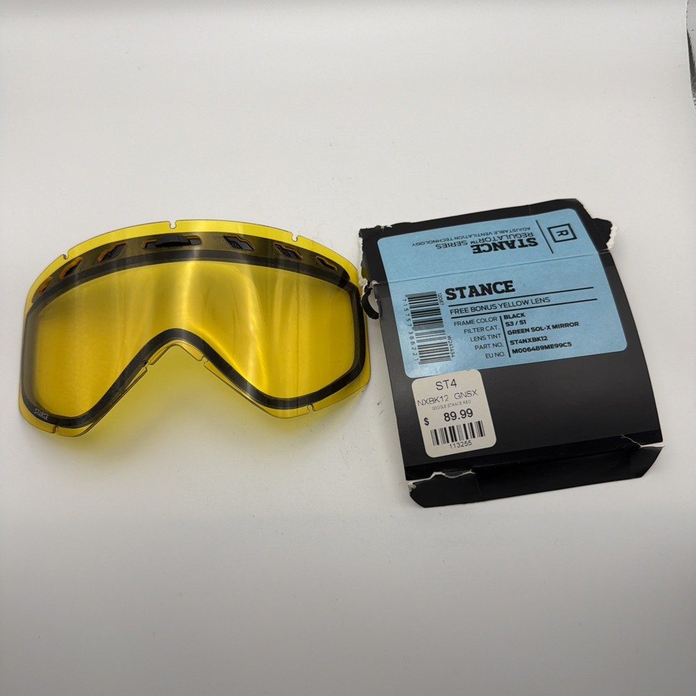 Smith Optics Goggles Stance Regulator Series Replacement Lens - Lens Only! Read