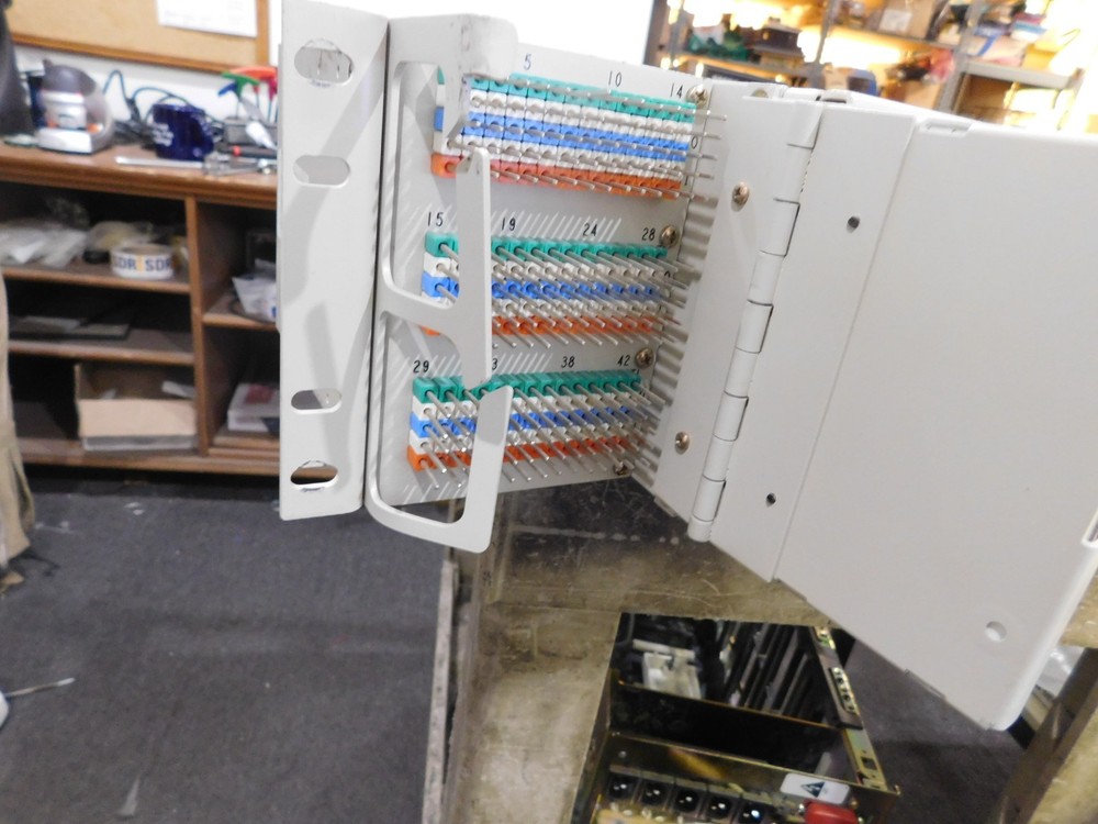 ADC Cat #: D1M-1A0023 Cross Connect (White) with 3 Output & 3 Input Cables.