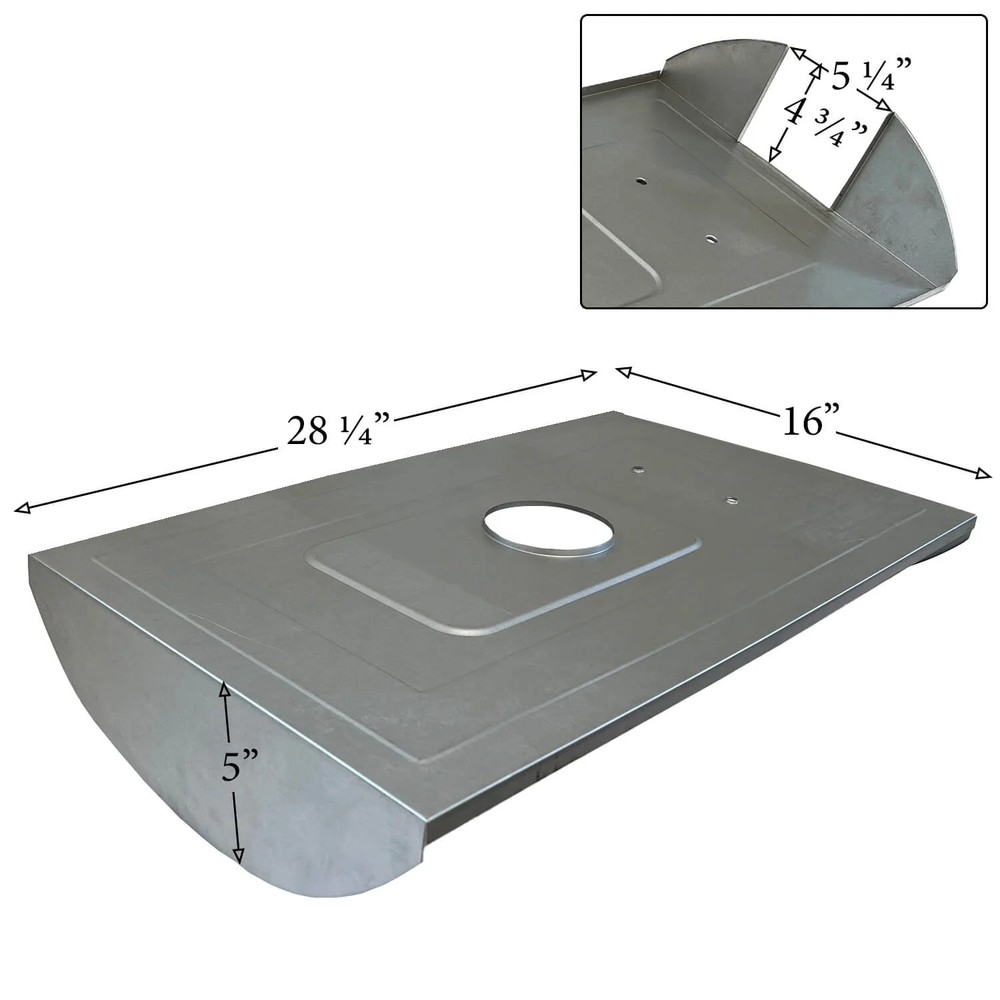 Pit Boss Diffuser Plate for Navigator 1150 Pellet Grills: 31408