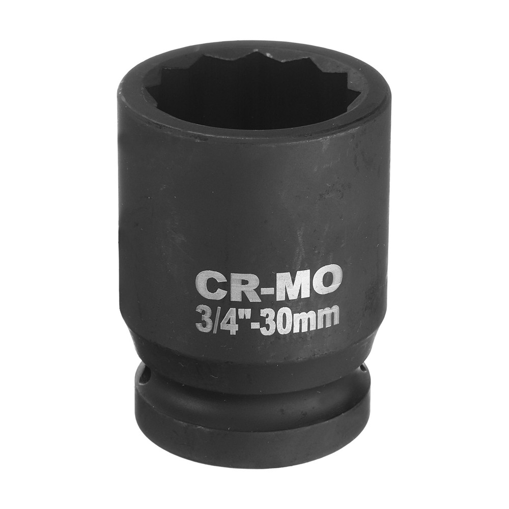 3/4-Inch Drive 12 Point Impact Socket 30mm Spindle Axle Nut Socket Driver