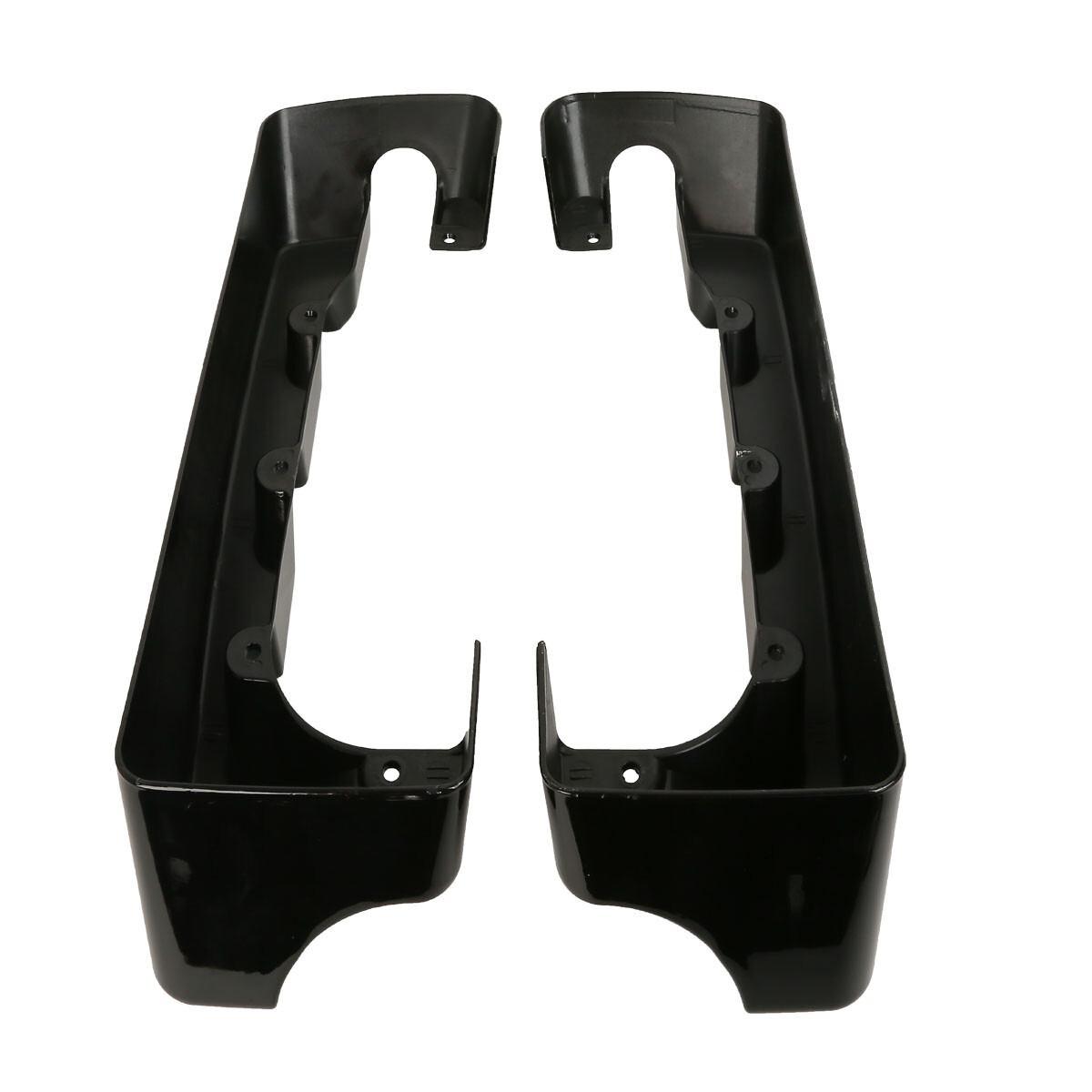 4" Stretched Extended Hard Saddlebag Extensions Fit For 1994-2013 Harley Touring