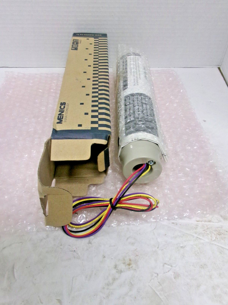 (1) NEW! MENICS MT4B3BL-RYG Tower Light Stack 110V