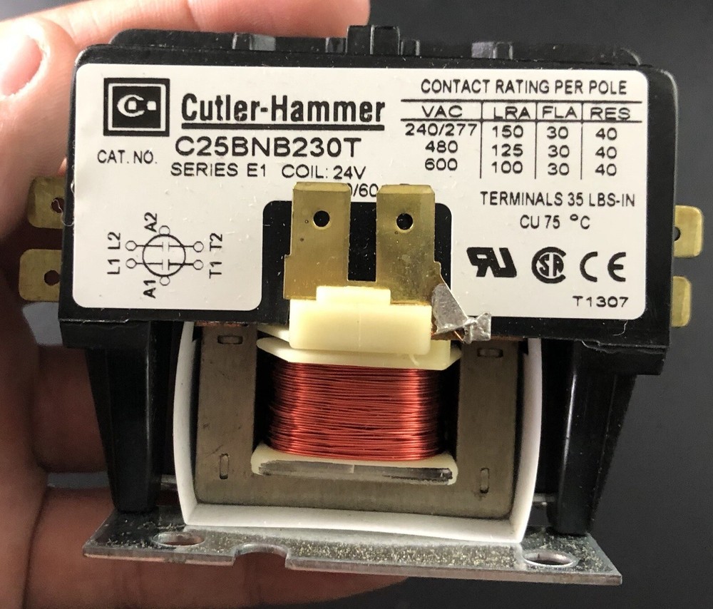Cutler Hammer Definite Purpose Contactor C25BB230T Vc7
