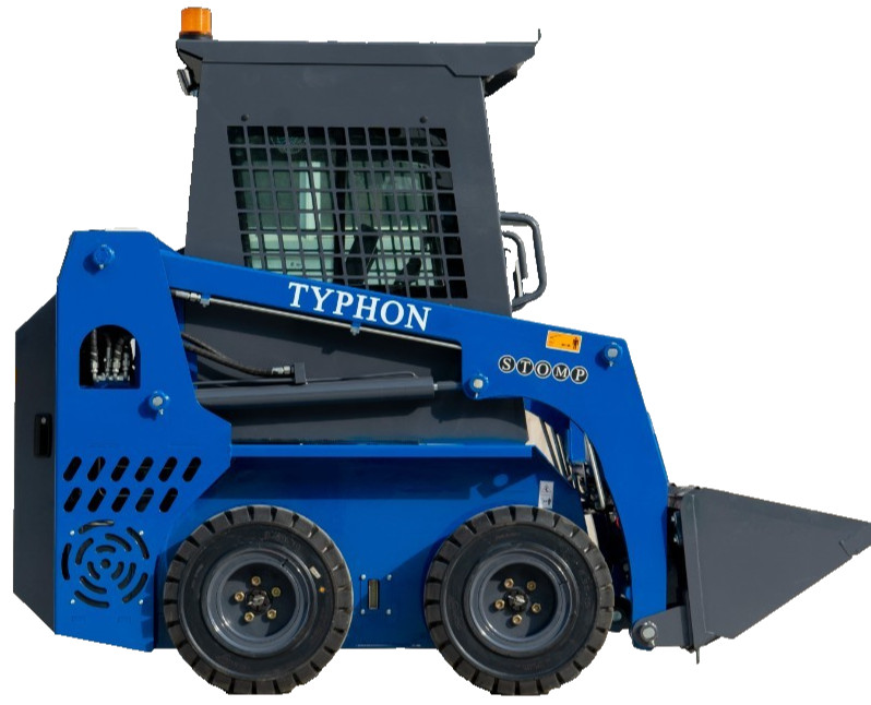TYPHON STOMP 509 25HP Kubota D1105 1.4 Ton EPA Skid Steer Loader Brand New USA