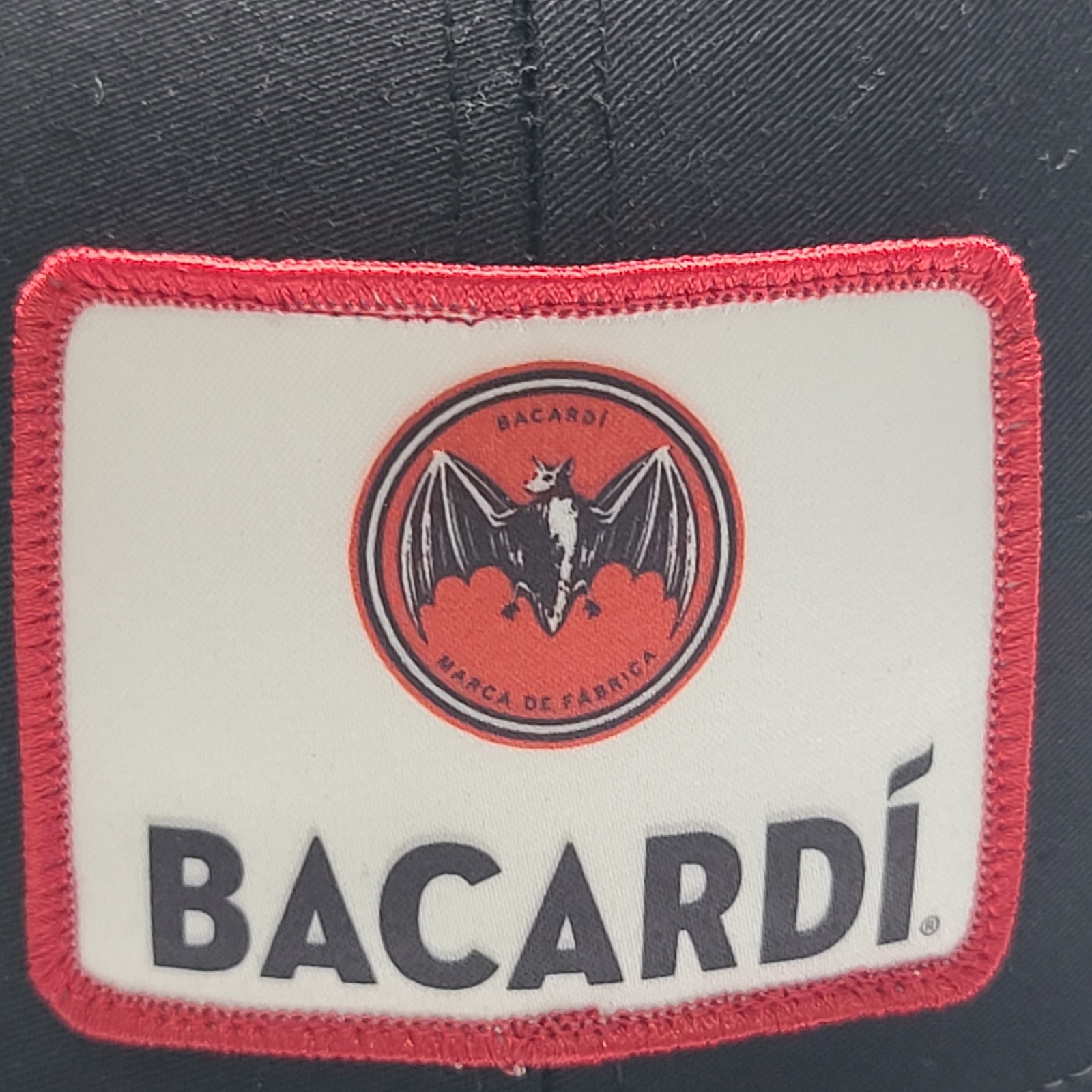 Bacardi Adjustable Mesh Back Richardson 112 Embroidered Hat