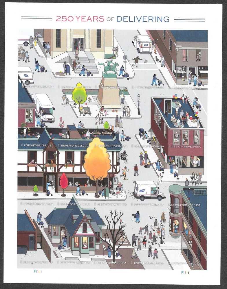 COMPLETE IMPERFORATE 2025 Commemorative (NO Die-Cut) Issues--Singles--SCARCE!!