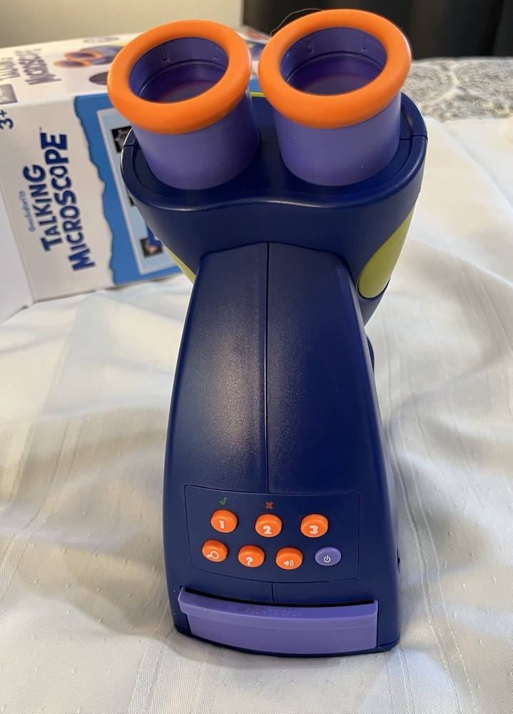 Educational Insights GeoSafari Jr. Talking Interactive Microscope Ages 3+