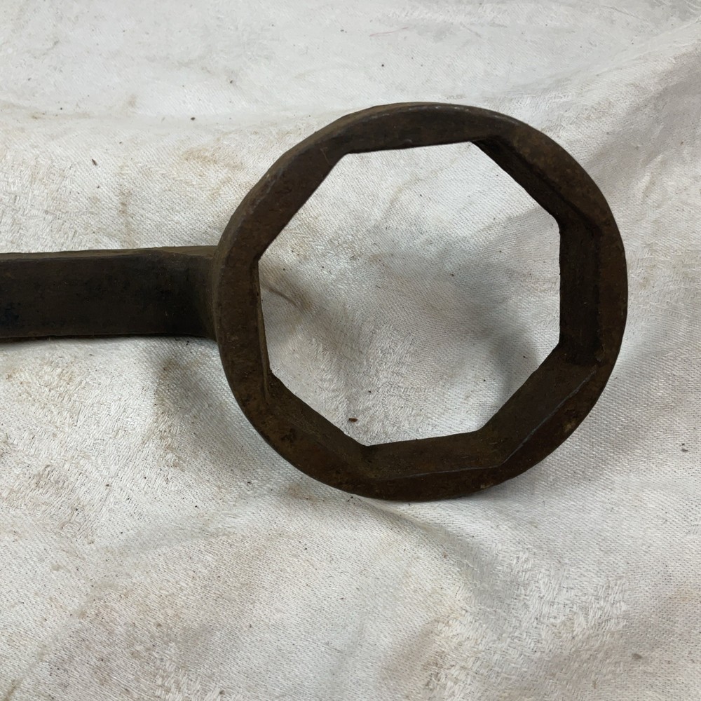 Vintage Antique Tractor Wrench open ring Spanner wagon Tool farm engine wheels