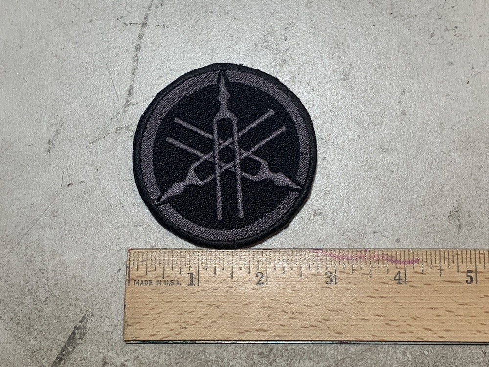 CUSTOM MADE Embroidered Yamaha Patch Iron On and/or Sew On