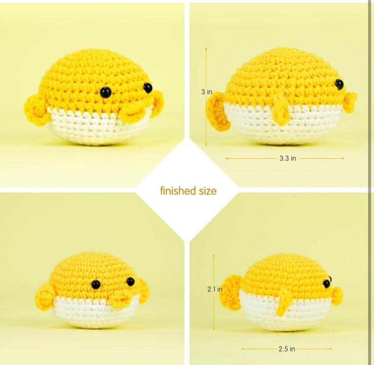 Doesabel Crochet Kit For Beginners All in One Box