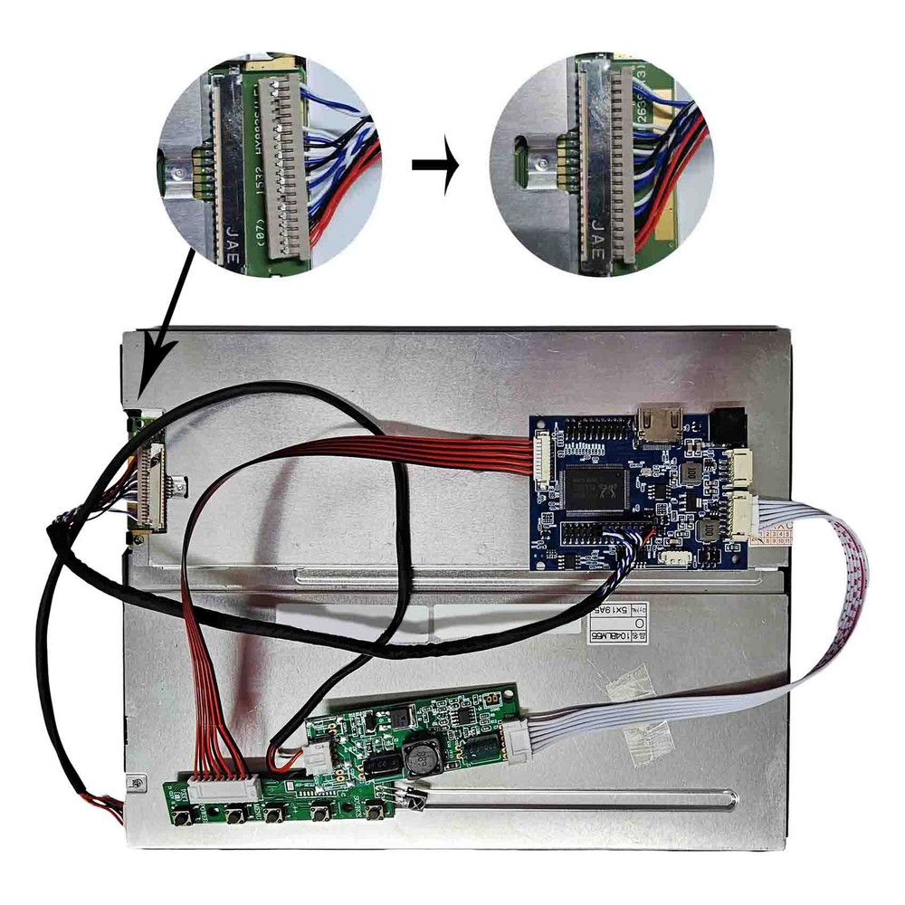 HDMI LCD Controller Board For 10.4inch NL10276BC20-18 LCD Screen