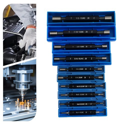 10Pcs -Precision Double End Thread Plug Detection Gauge American Thread Bore