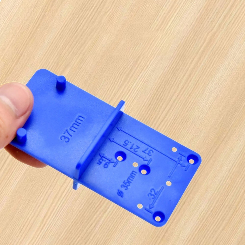 Cabinet Hinge Jig 2pcs for Dual Side 35mm 40mm Hinges with Precise Alignment
