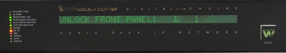 Wheatstone Corporation IP88e WheatNet-IP Mix Engine Blade