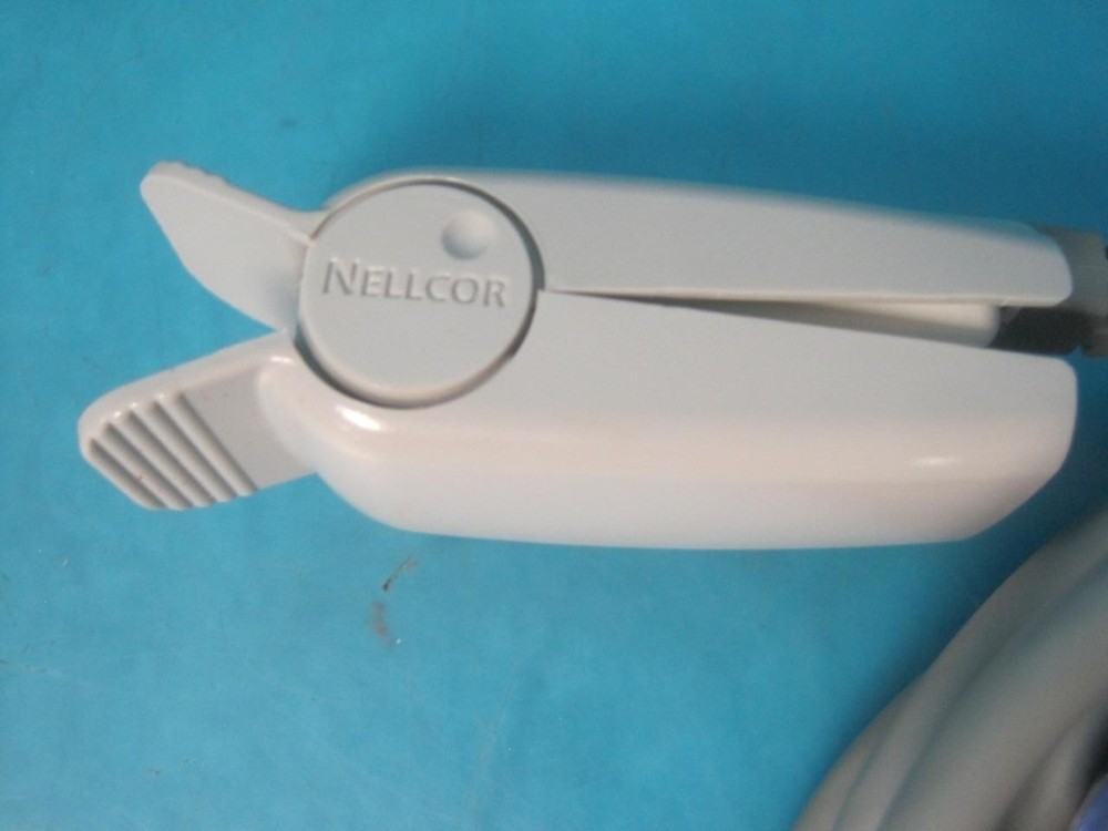 GE SpO2 INTERCONNECT CABLE NELLCOR OXIMAX 10ft REF 2025350-001 DS-100A SENSOR