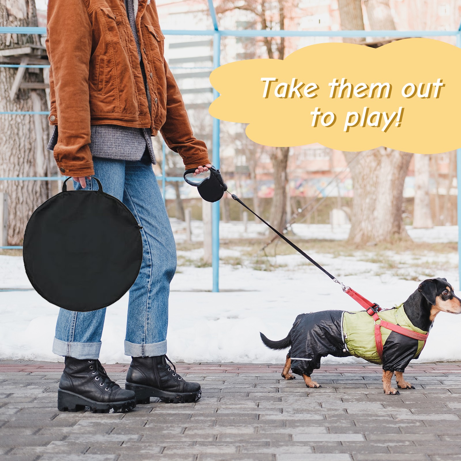 6 in 1 Portable Cat Play Tent with Tunnels and Cat Houses for In/Outdoor