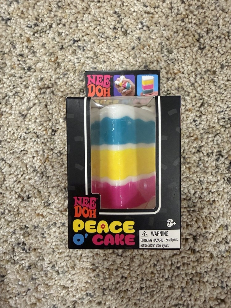 NWT One NeeDoh Peace O’ Cake