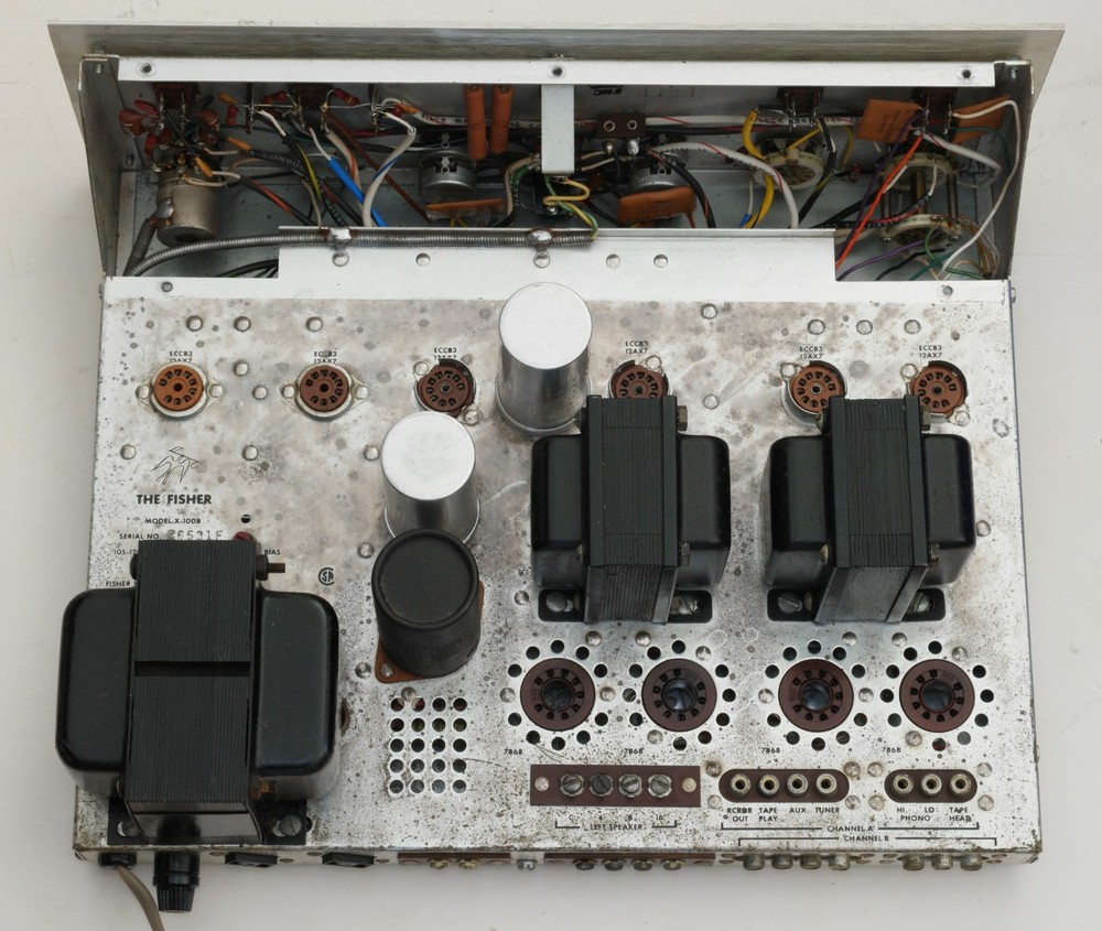 Fisher X-100-B Stereo Master Control Amplifier ( B )