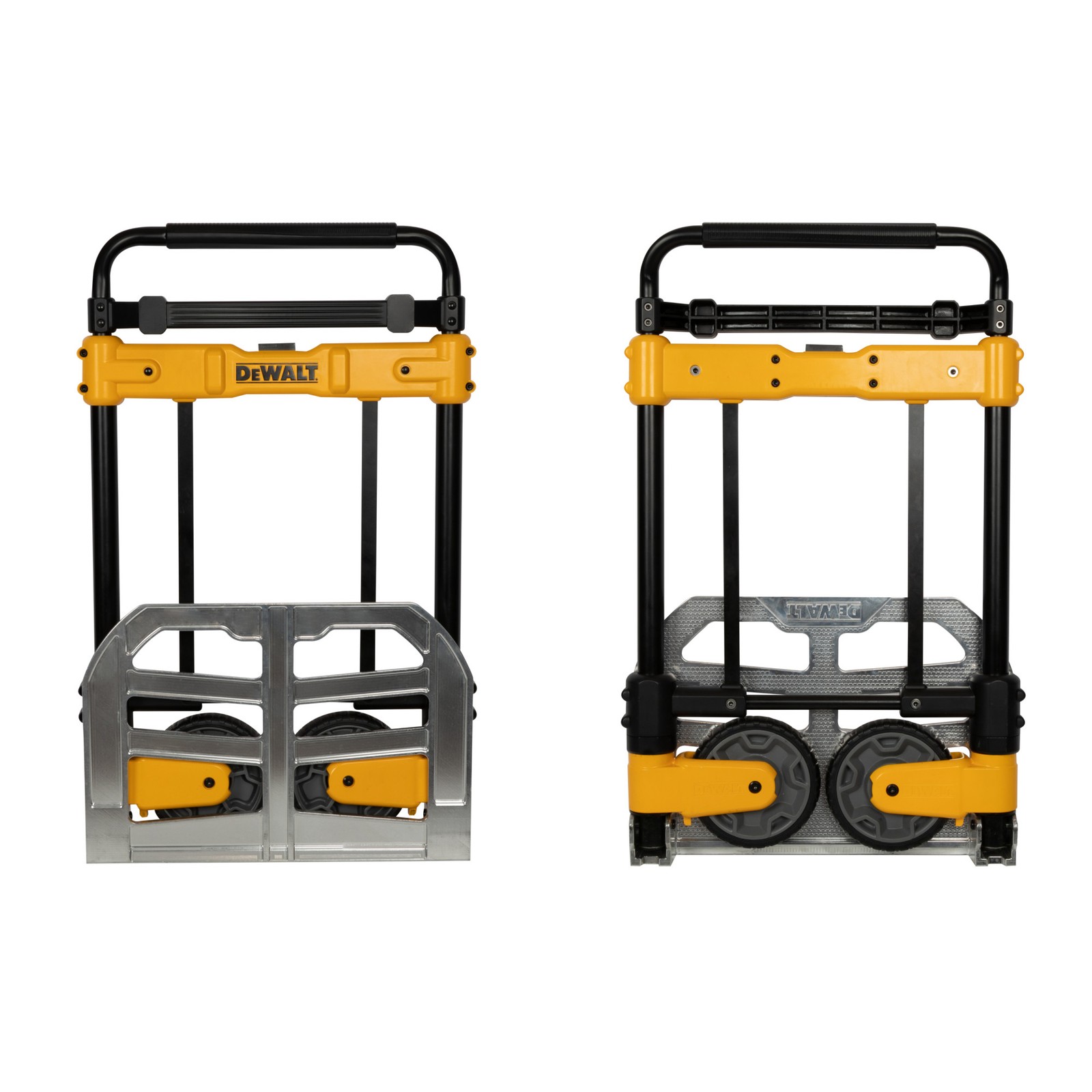 DEWALT 420 lb. Capacity Compact Folding Hand Truck, Yellow, Black, DXWT-FT512
