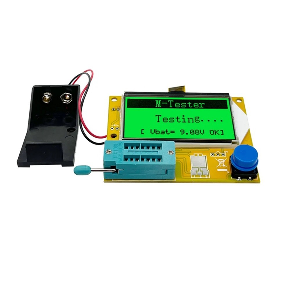 -T4 Multifunctional Transistor Tester, Capacitor, Resistor, Diode, Tri8444