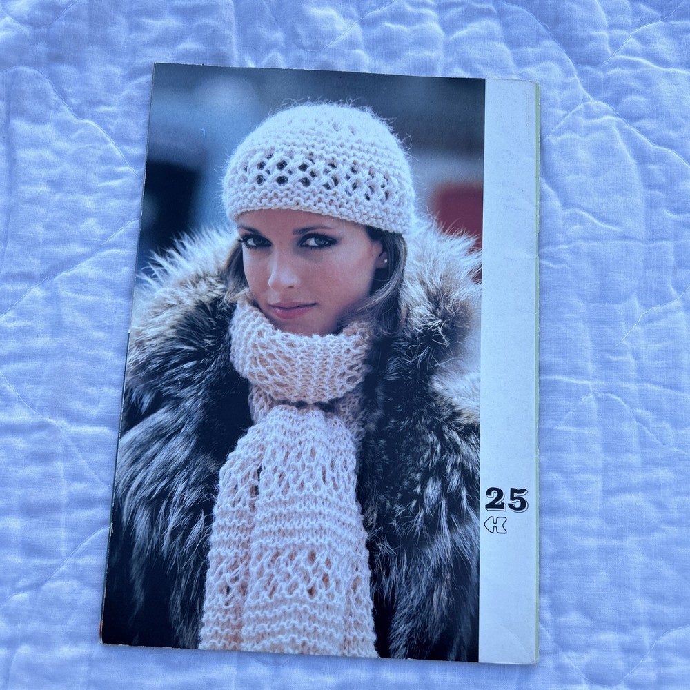 MAGIC KNITTING Knit Pattern Hats scarves NUMBER 1 FIRST EDITION