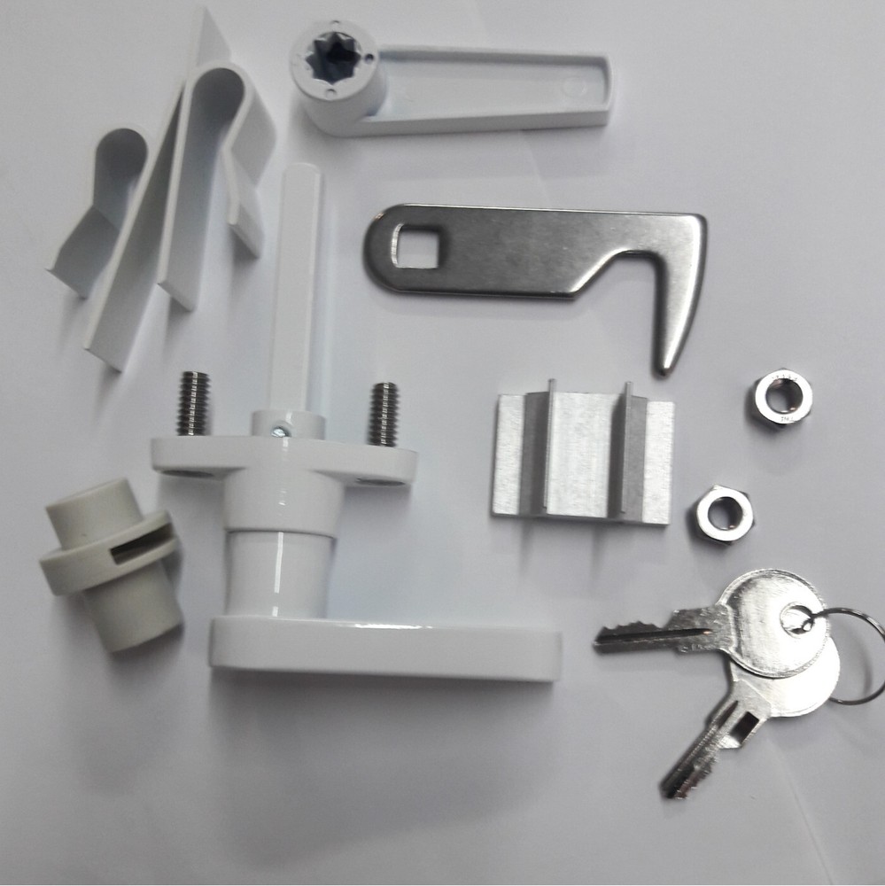 High Tech Accordion "L" Handle Lock