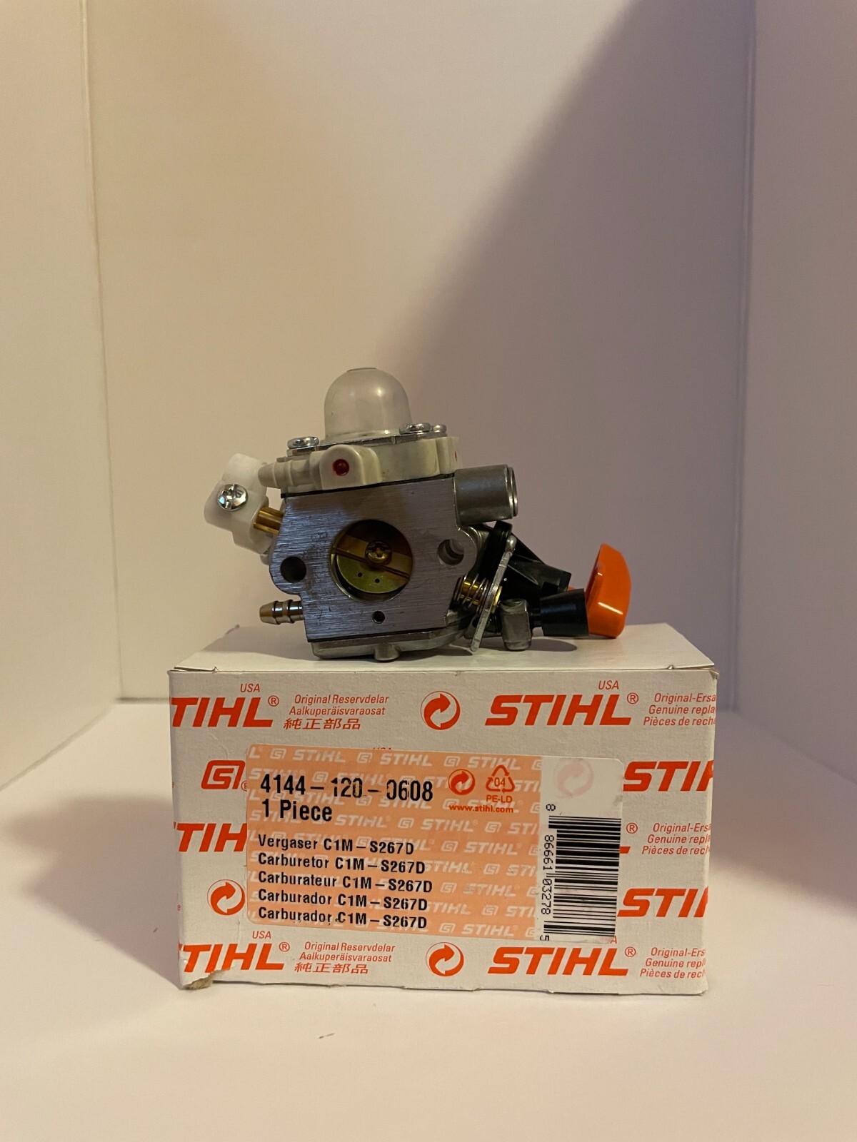 Stihl OEM Carburetor Zama C1M-S267 FS 56RC 70C 70R 40C 50C 4144-120-0608
