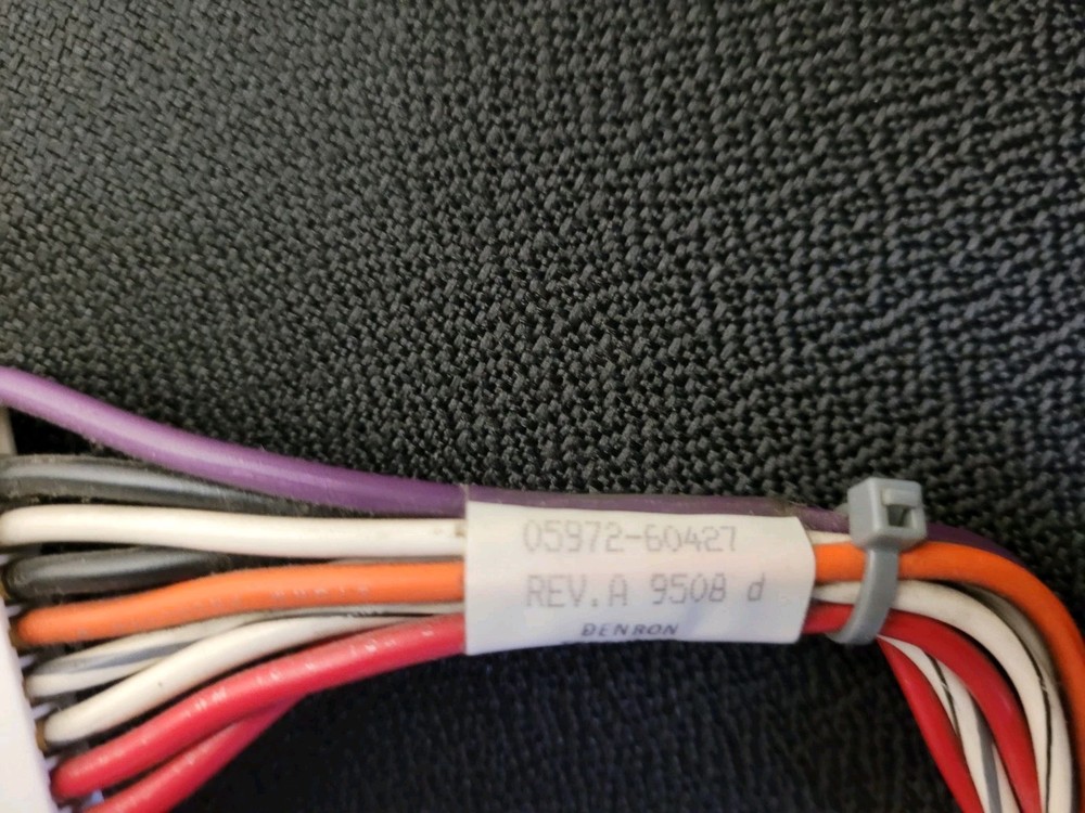 Agilent / HP 5972 DC Output Cable 05972-60427 (Pwr Supply to Main Board)