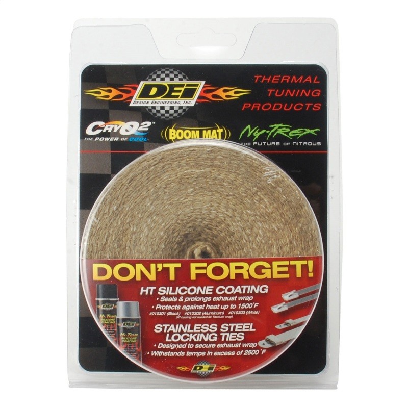 DEI Exhaust Wrap For 2in x 25ft - Tan