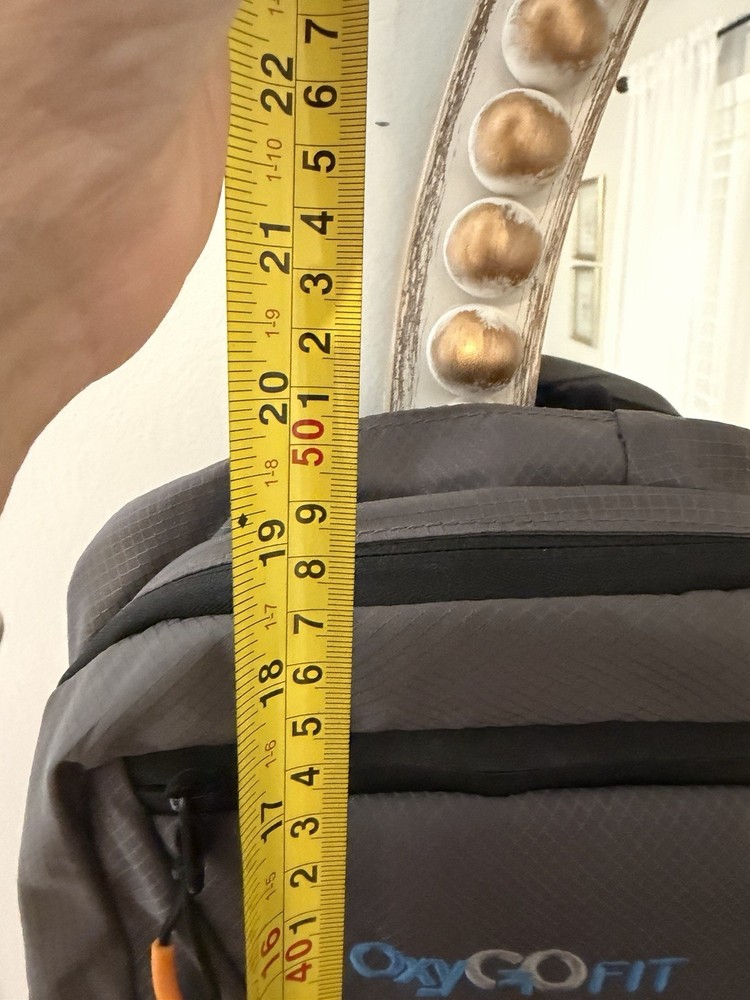 OxyGo Fit Backpack w/Storage - Grey Compatible With OxyGo Systems CA-405