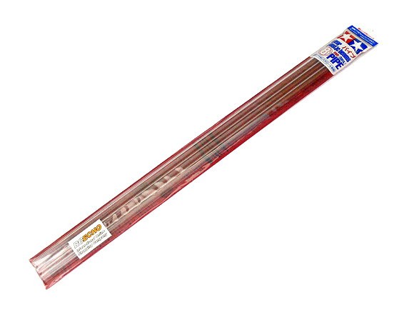 TAMIYA Model Craft Tools Clear Plastic Beams 8mm PIPE (3pcs) 70137