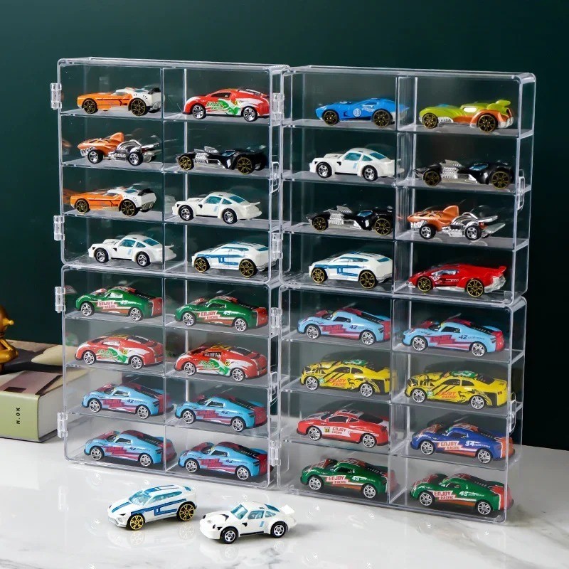 Double Sided Storage Case for Hot Wheels Storage with Carrying Handle Por.......