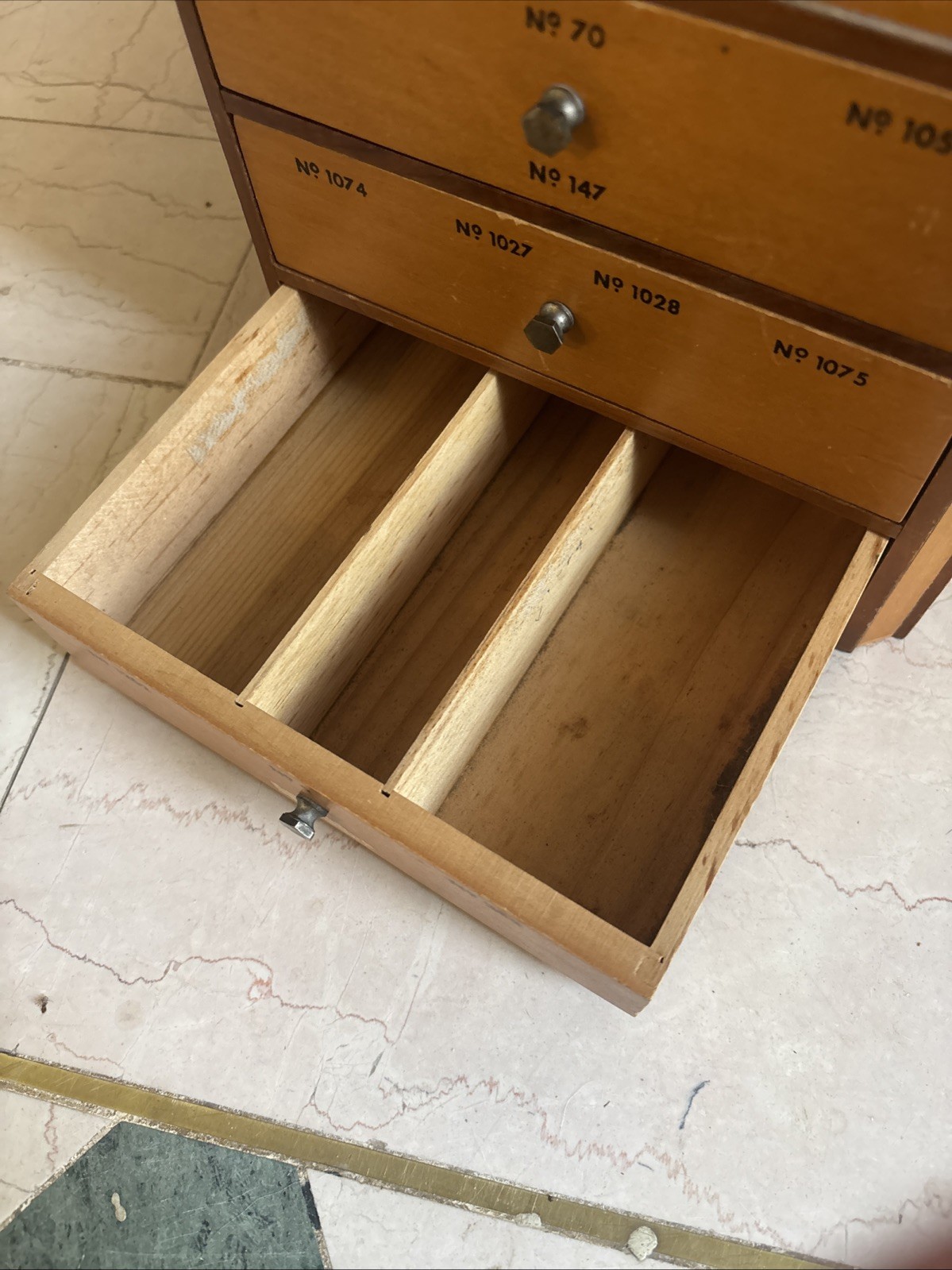 Vintage Ace Brand Purse and Pocket Combs .25 Cent Wooden Revolving Store Display