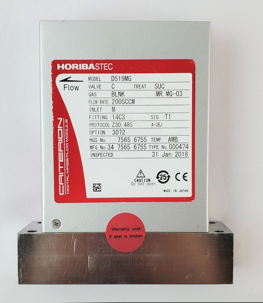 Horiba Stec D519MG Digital Mass Flow Module