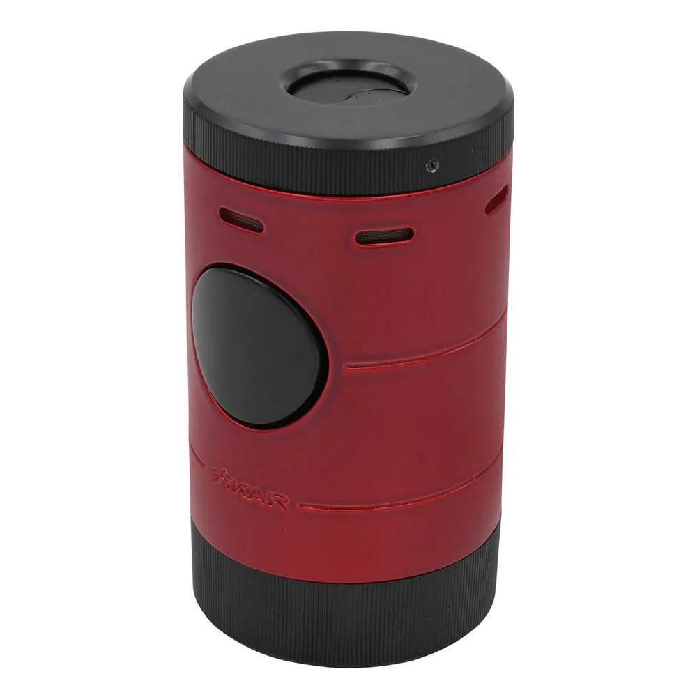 Xikar Cigar Lighter Volta Quad-Jet Flame Torch Red XI-569RD