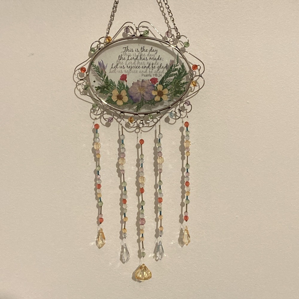 Beautiful Religious window/wall hanging