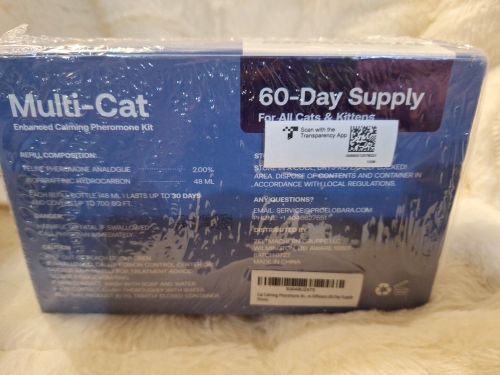 ProElobara Pheromone Multi-Cat Enhanced Calming Pheromone kit