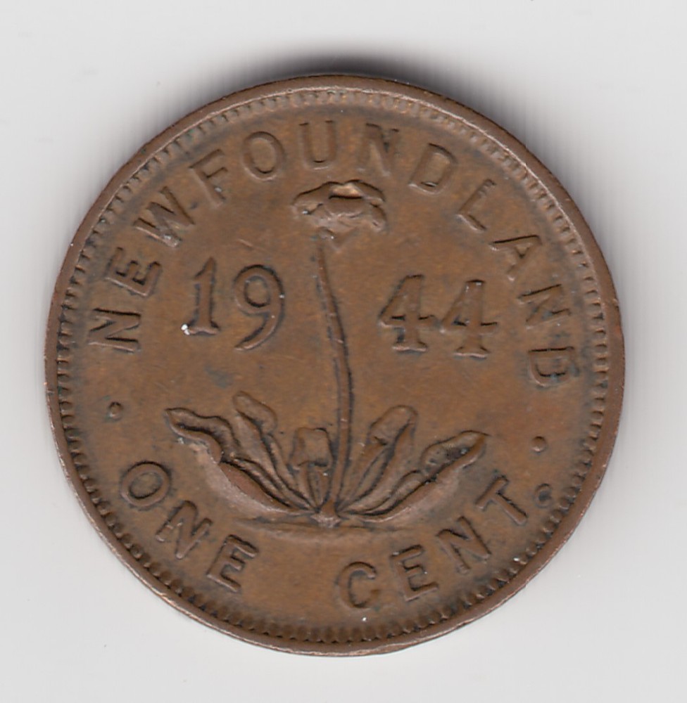 1944C Newfoundland One Cent   SC3