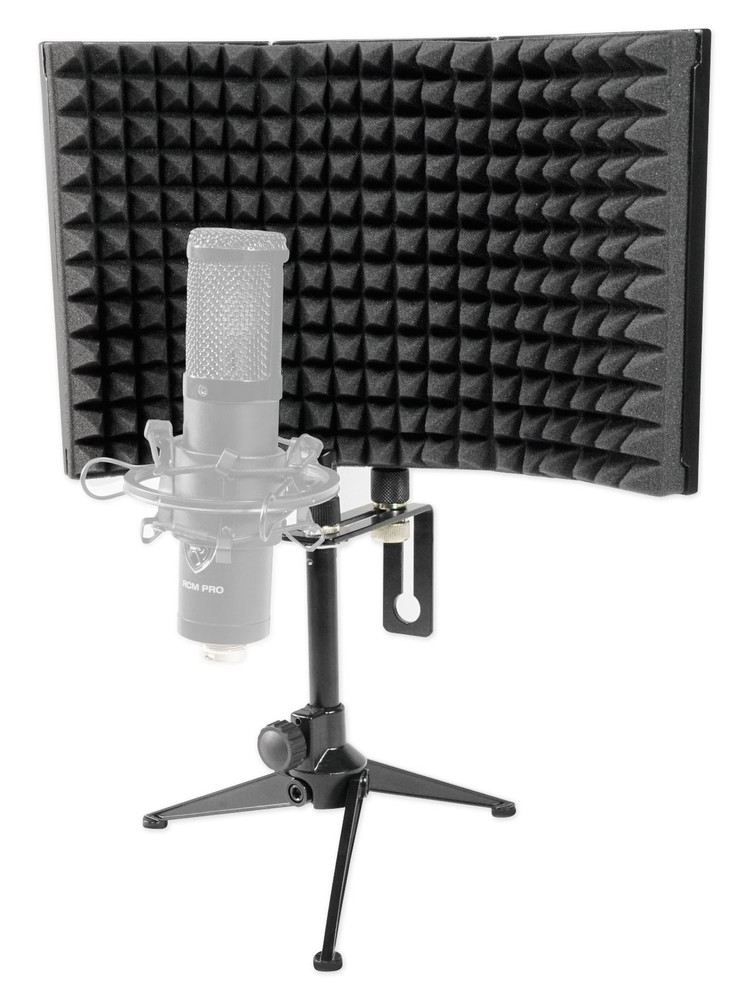 512 Audio Warm Audio Skylight Studio Condenser Microphone+Mic Isolation Shield