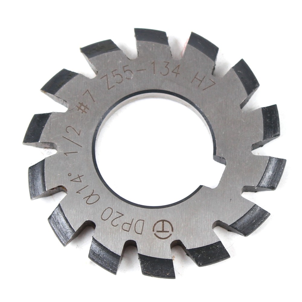 8 PCS HSS Gear Cutters DP20 Gear Cutter For Professional Metal Processing