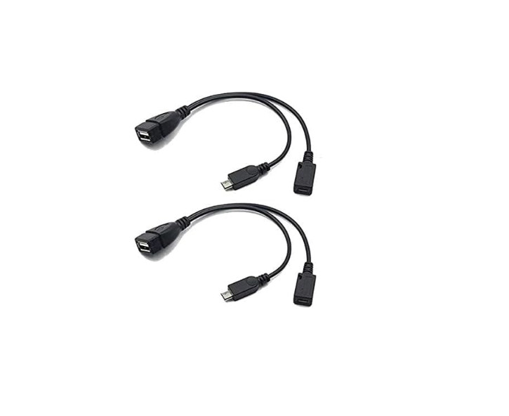 2 Pack OTG Cable Replacement for Fire Stick 4K, Amazon Fire TV, Compatible...