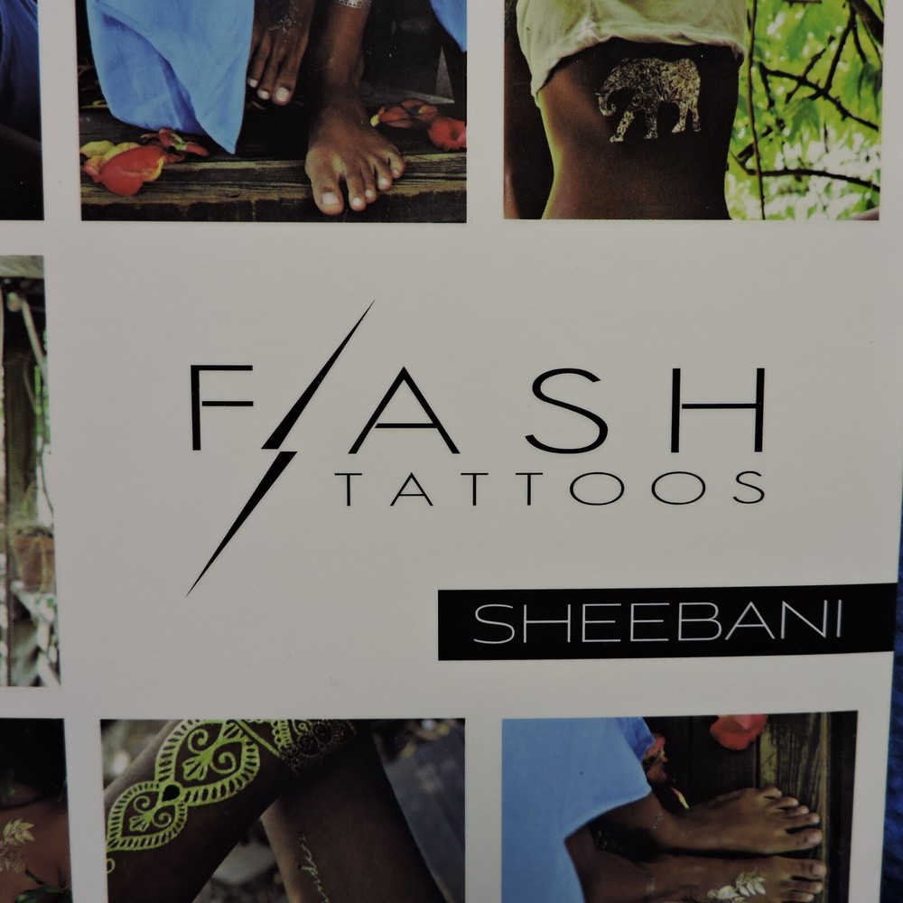 Flash Tattoos Authentic Metallic Temporary Jewelry Inspired Tattoos - Sheebani