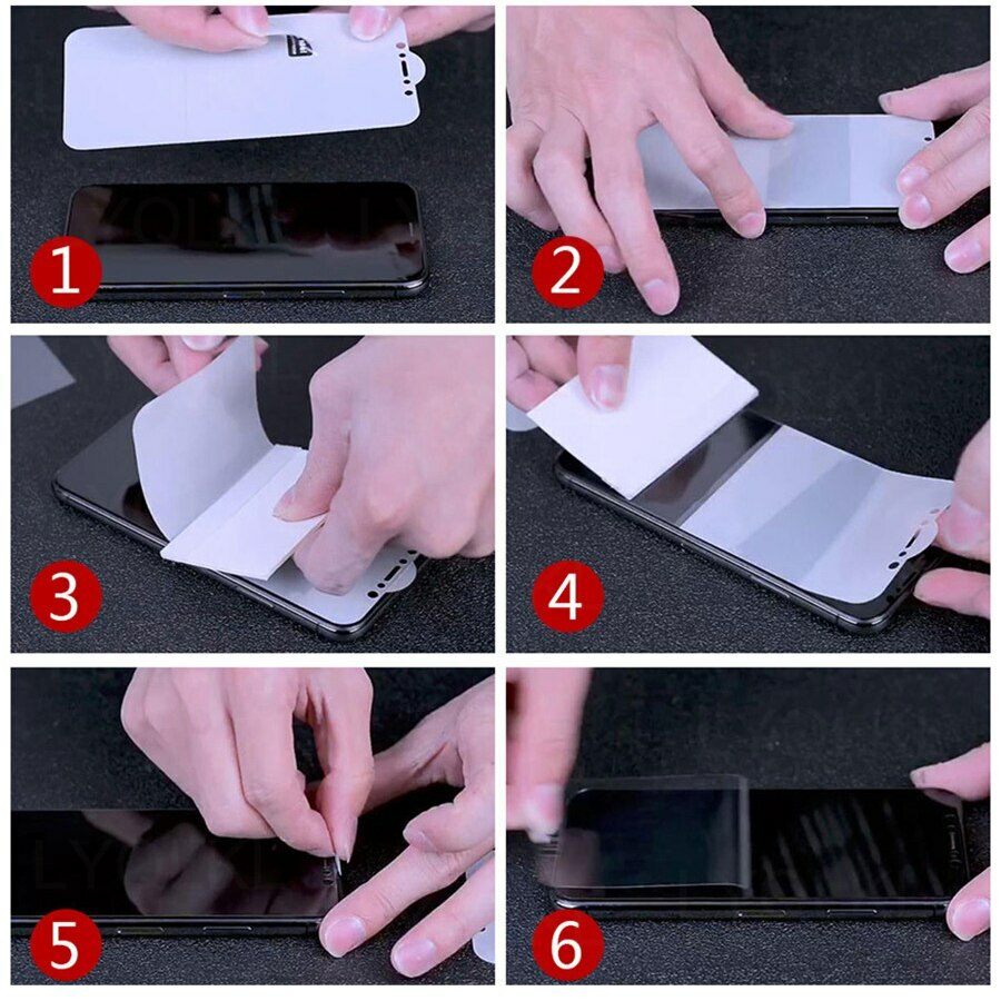 3-Pack Hydrogel Screen Protector for Samsung Galaxy S24 S23 FE Ultra Plus S22