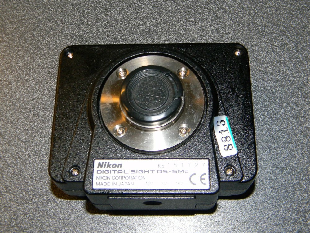 Nikon Digital Sight DS-5Mc Color Cooled Camera Head Tested