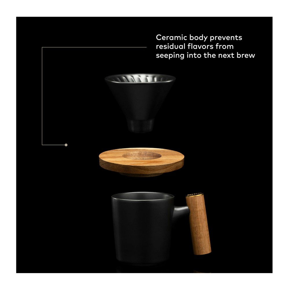 ChefWave Coffee Enthusiast Bundle Set Pour Over Coffee Maker Set with Coffee Mug