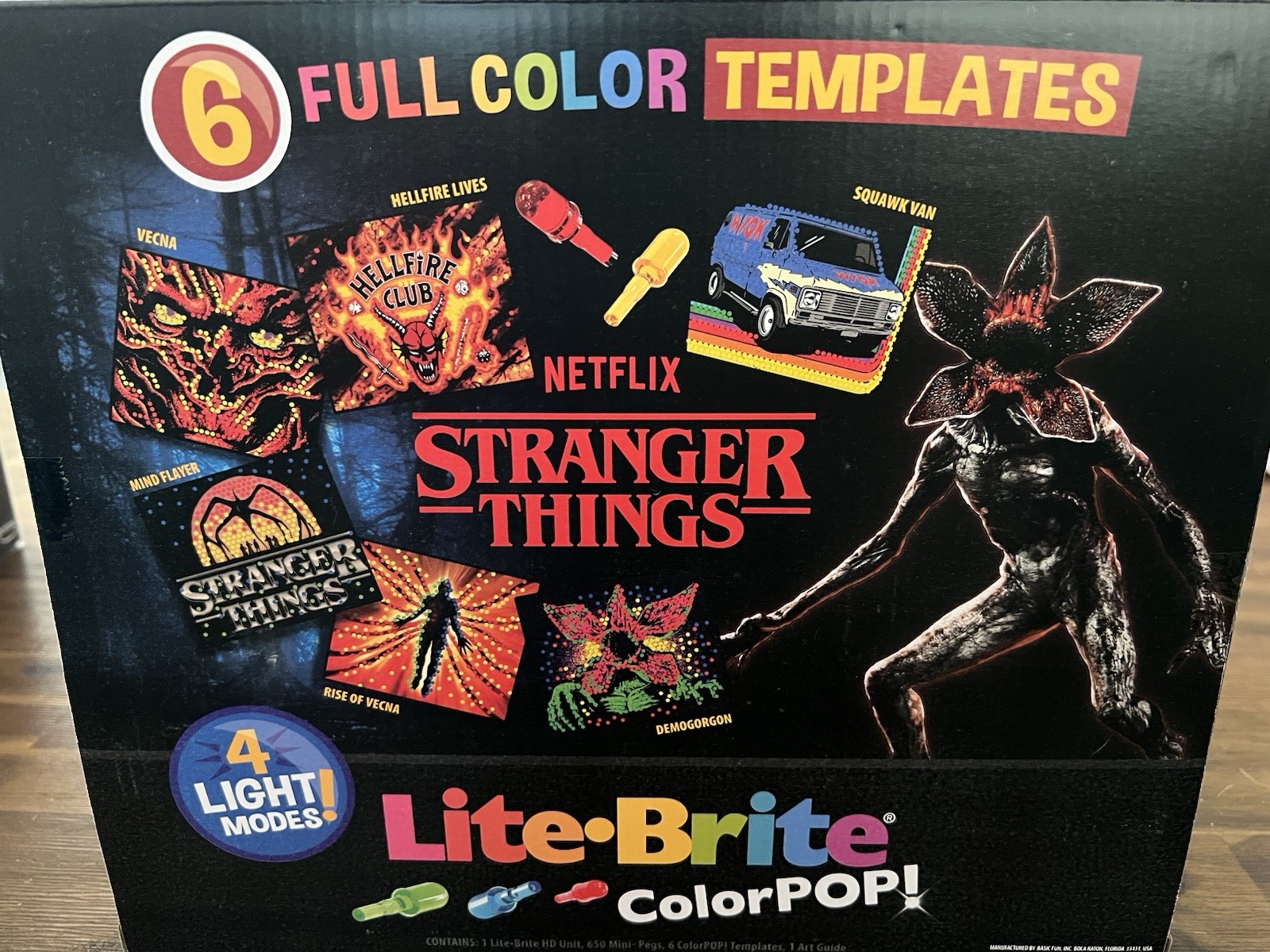 STRANGER THINGS Lite Brite Color POP *SEASON 5* Vecna Demogorgon SOLD OUT