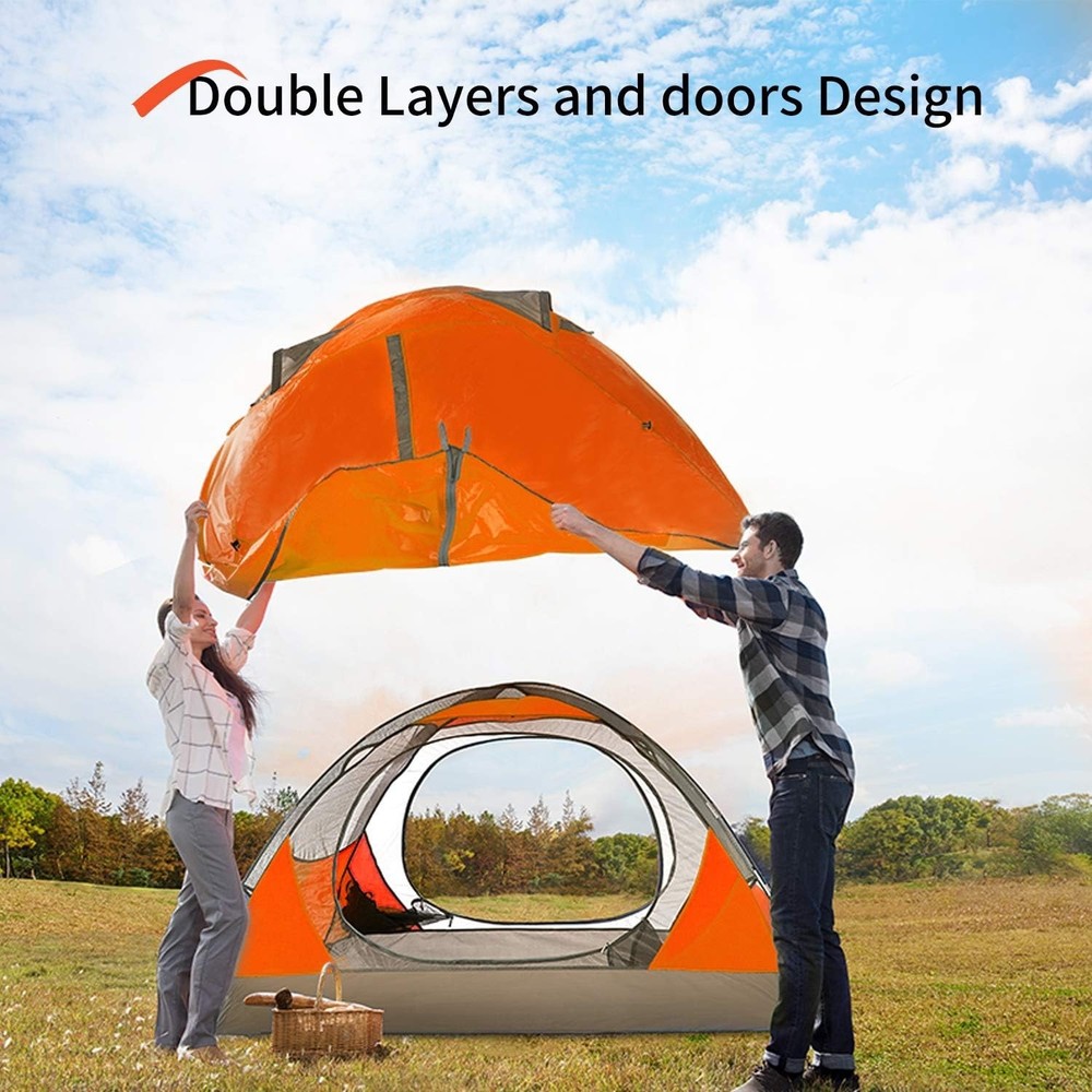 Lightweight 2-Person Backpacking Tent-