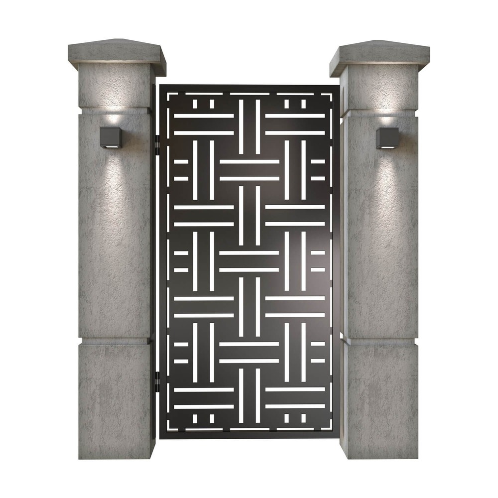 Gorgeous Custom Handcrafted Metal Entry Gate