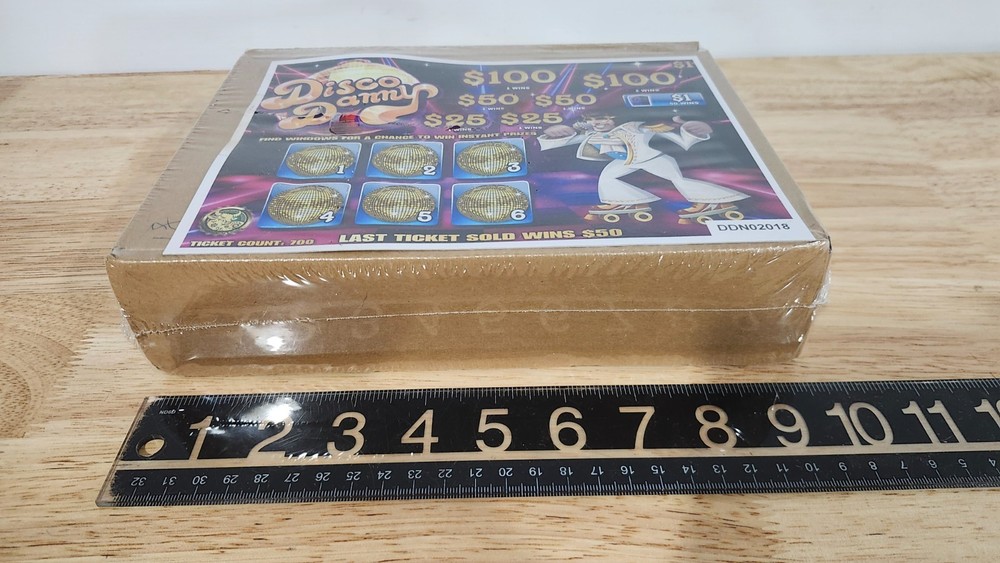 sealed Disco Danny pull tickets-700 ct.